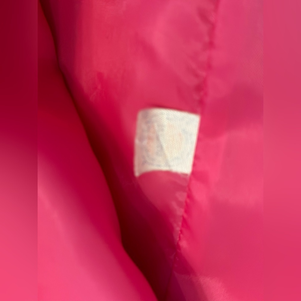 Vintage Adolph Schuman for Lilli Ann Open Front Blazer Jacket Fuchsia Pink - Picture 8 of 9